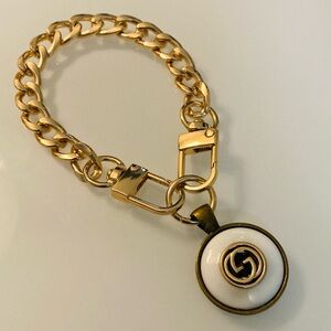 Gucci Vintage Button Bag Charm Upcycled